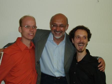 With Erik Bosgraaf and Izhar Elias